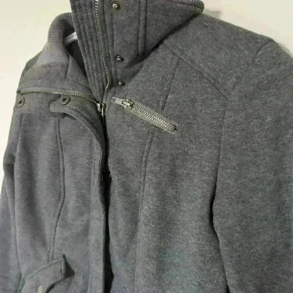 dELiA*s, zip up sweatshirt, jacket, Gray, Size Small - Picture 10 of 12